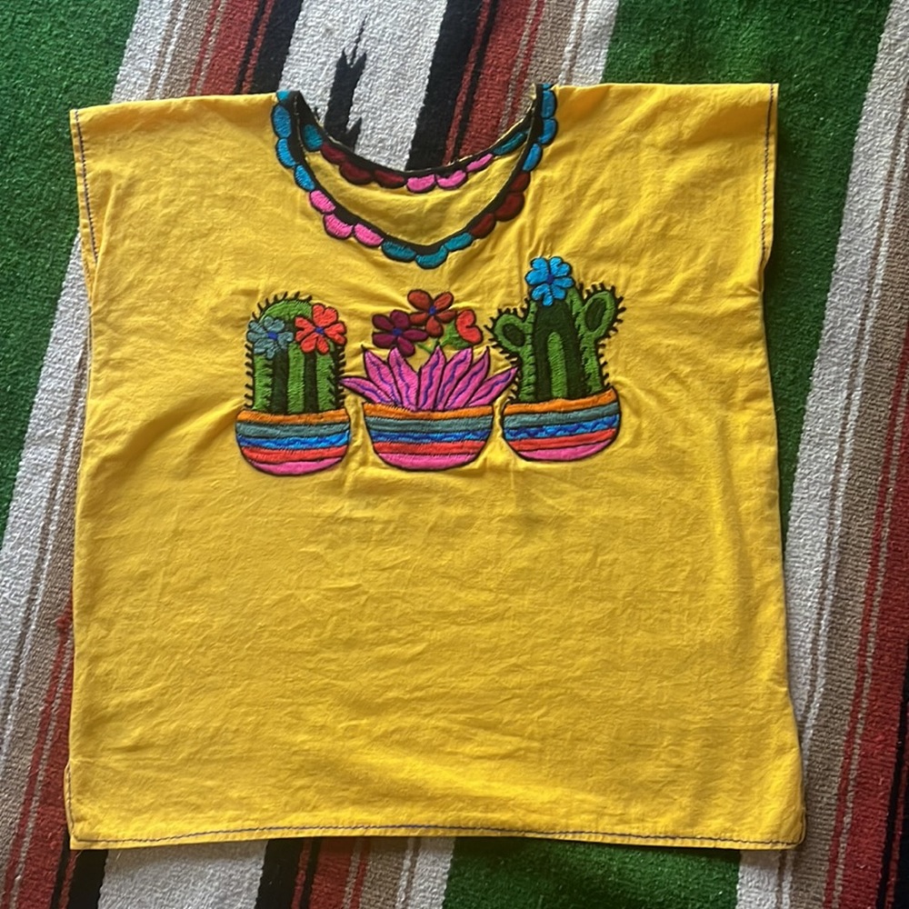 Mexican Embroidered blouse